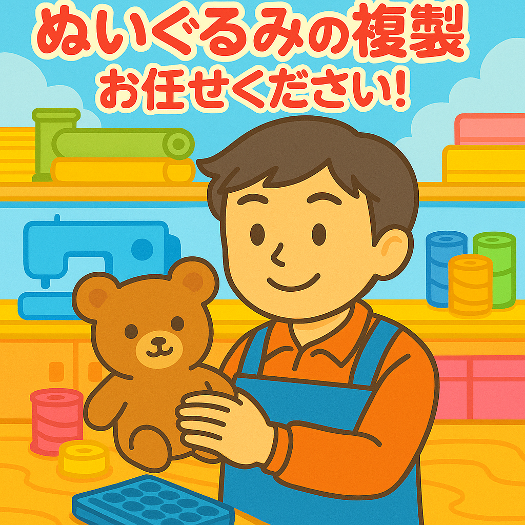 【他社で制作済みのぬいぐるみ】複製・再現は可能？注意点まとめ