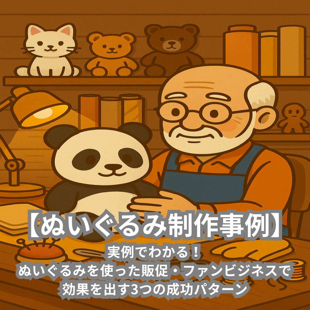 【ぬいぐるみOEMガイド】 20cm以上・最小100個から安心発注！ 流れと注意点を徹底解説